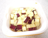 簡単✿ホクホクさつま芋と挽肉の混ぜご飯✿作り方2写真