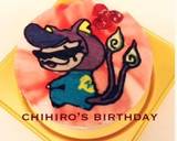 簡単ワンポイント＊キャラデコケーキ作り方21写真