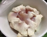 お麩でカサ増し、親子丼作り方1写真