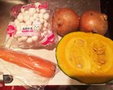 ほっこりかぼちゃのシチュー作り方1写真
