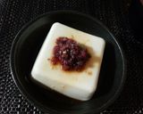 冷や奴 しば漬け×麺つゆワサビ**作り方2写真