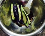 レンジde 2分！秋なすの煮浸し作り方7写真