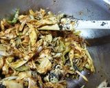 鶏胸肉と長ネギの味噌和え作り方4写真