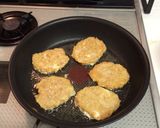 パパの料理「鳥のハンバーグ」作り方5写真