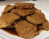 パパの料理「鳥のハンバーグ」作り方7写真
