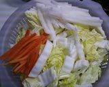 《肉団子と白菜のスープ》作り方1写真