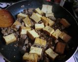 厚揚げとひき肉の甘辛オイスター炒め作り方4写真