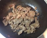 【簡単】ピリ辛肉つけそば作り方2写真