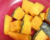 簡単!カレー風味のカボチャサラダ作り方1写真