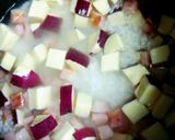 さつまいもとベーコンの炊き込みご飯♪美味作り方5写真