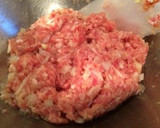 かぼちゃとひき肉のチーズ蒸し作り方1写真