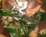 お手軽スープ(餃子の具材で)作り方2写真