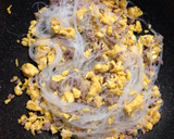 簡単☆挽肉と春雨の中華炒め作り方4写真