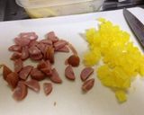 たくあん&納豆の和風オムライス♪作り方1写真