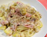 なかなかイケる♡栗のクリームパスタ♪作り方10写真