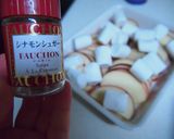 超！簡単＾＾スライス林檎のマシュマロ焼き作り方2写真