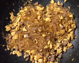 簡単☆挽肉と春雨の中華炒め作り方5写真
