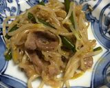市販品にちょい足し☆牛肉ニンニクの芽炒め作り方5写真