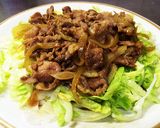 夜*我が家人気*豚ロース蜂蜜しょうが焼き作り方6写真