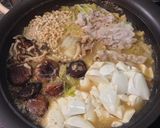 胡麻香る とろふわ味噌豆乳鍋作り方4写真