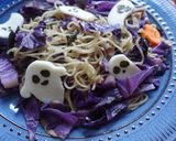 ハロウィンおばけの森焼きそば…☆作り方9写真