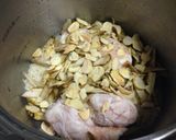 圧力鍋で簡単!鶏ごぼうのサムゲタン風粥作り方1写真