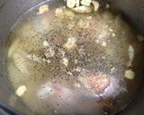 圧力鍋で簡単!鶏ごぼうのサムゲタン風粥作り方2写真