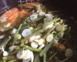 炊飯器で簡単！山菜おこわ作り方4写真