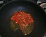 ﾄﾏﾄﾍﾟﾍﾟﾛﾝ～大葉ﾆﾝﾆｸ醤油風味作り方3写真