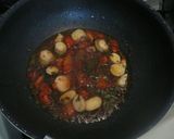 ﾄﾏﾄﾍﾟﾍﾟﾛﾝ～大葉ﾆﾝﾆｸ醤油風味作り方4写真