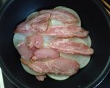 包丁不要♪大根とベーコンのミルフィーユ煮作り方2写真