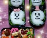 ハロウィン♡ミッキー＆ミニー♡キャラ弁作り方7写真