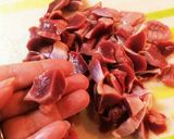 居酒屋風砂肝のマヨポン炒め♡作り方1写真