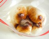 味付け卵。焼きそばの粉末ソースだけで！作り方3写真