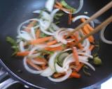 厚揚げの甘酢野菜あんかけ作り方3写真