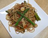 ﾄﾏﾄﾍﾟﾍﾟﾛﾝ～大葉ﾆﾝﾆｸ醤油風味作り方7写真