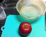 塩レモンで風味豊かな王道カットリンゴ作り方1写真