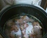 手羽元の炊き込みご飯作り方3写真