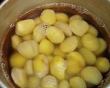 炊飯器で絶品、栗おこわ作り方1写真
