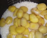 炊飯器で絶品、栗おこわ作り方3写真