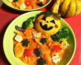 ハロウィンに☆オムライス豆乳トマトソース作り方13写真