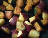 ~さつま芋とかぼちゃ~の飴炊き作り方2写真