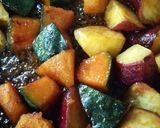 ~さつま芋とかぼちゃ~の飴炊き作り方4写真