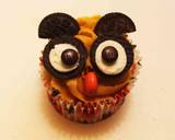 ＜ハロウィン＞フクロウのカップケーキ ♪作り方28写真