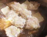 厚揚げと鶏だんごの煮物作り方3写真