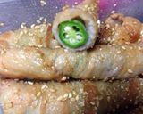 豚バラチーズ巻〜ししとうorピーマンで〜作り方10写真