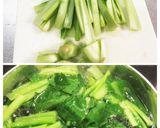 簡単♪副菜に♪旬の小松菜deお浸し作り方1写真