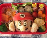 キャラ弁 ★マリオ★作り方4写真