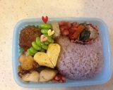 妖怪ウォッチ☆ワルニャンのキャラ弁☆作り方8写真