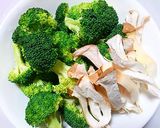 鶏肉とブロッコリーの塩にんにく煮作り方1写真